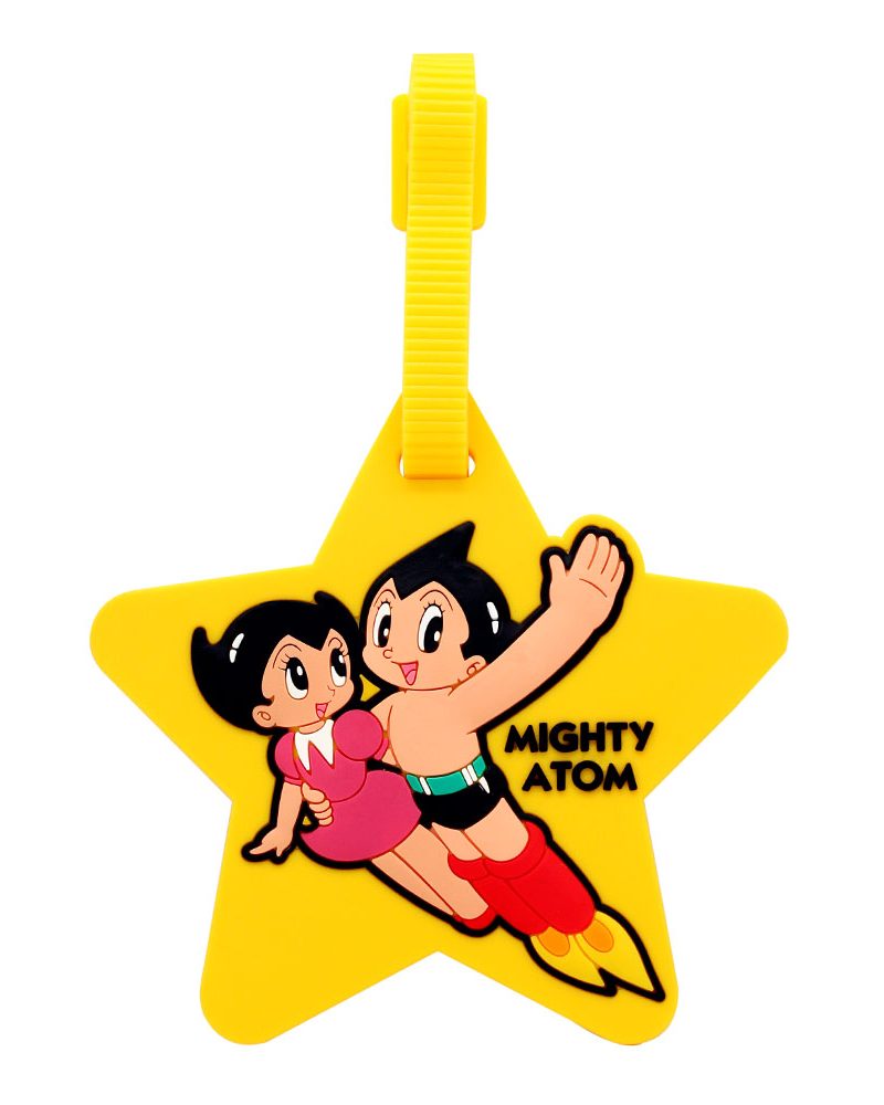 Astro Boy Bag Tag - Yellow Star Flying
