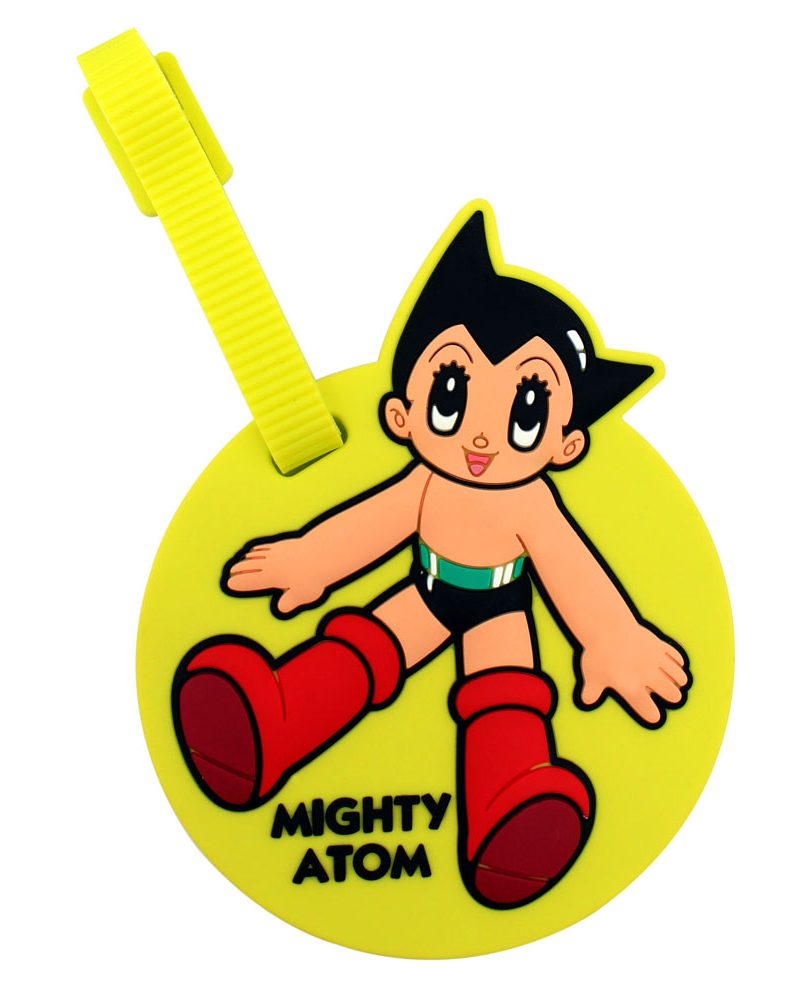 Astro Boy Bag Tag - Green Circle Sitting