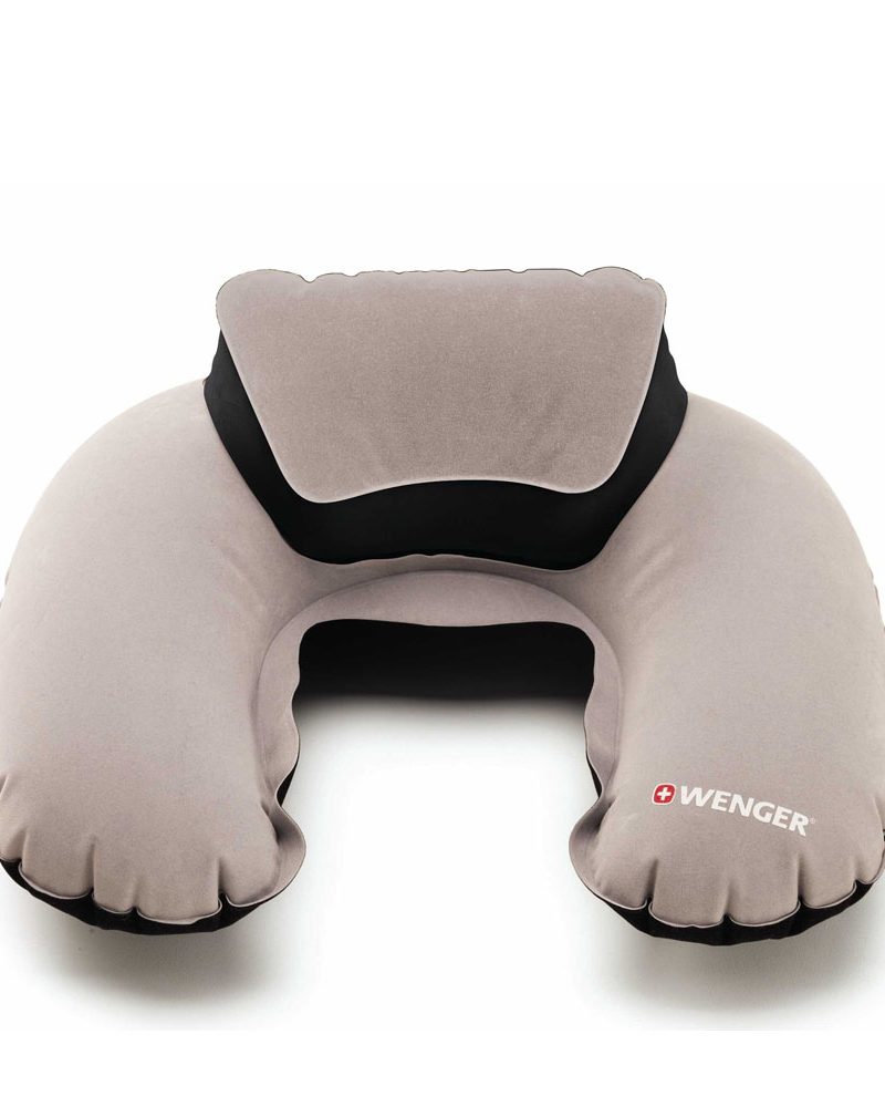 Wenger - Double Comfort Travel Pillow with Pouch