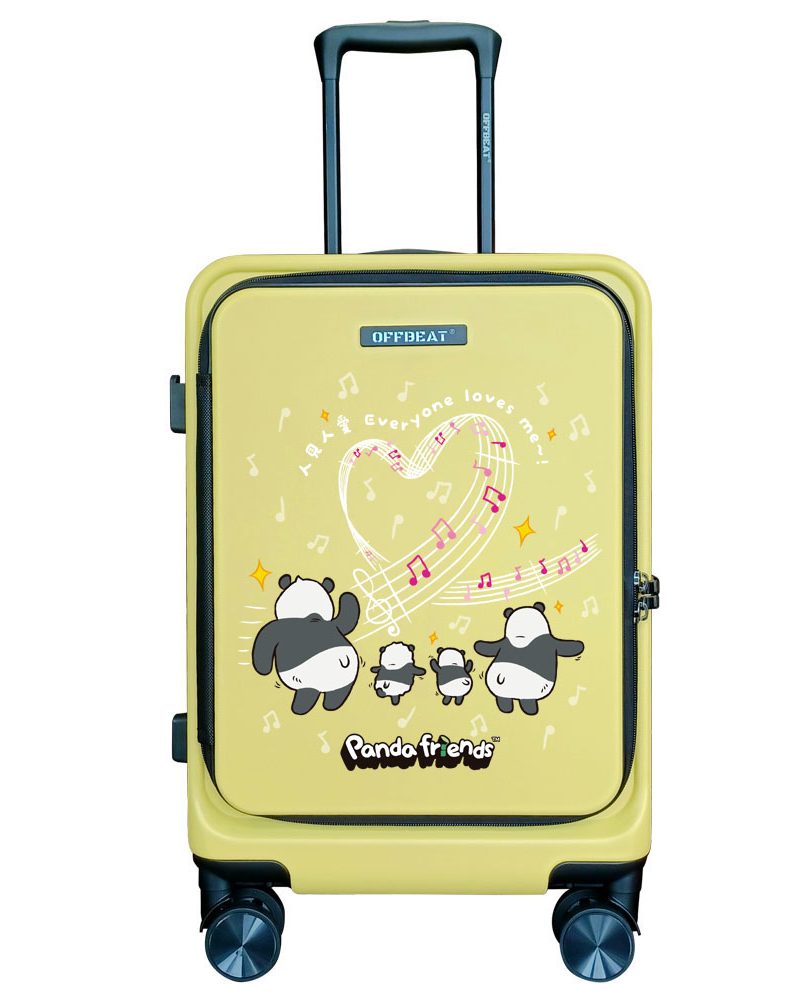 Panda Music 20" Front Opening Luggage