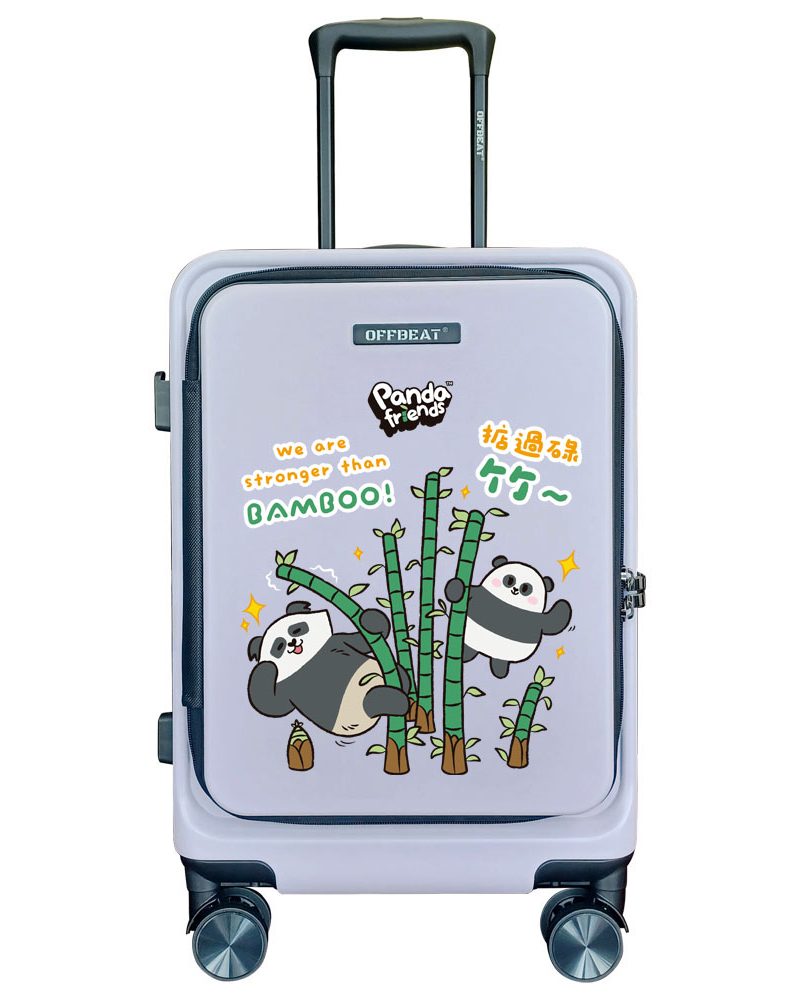 Panda Bamboo 20" Front Opening Luggage