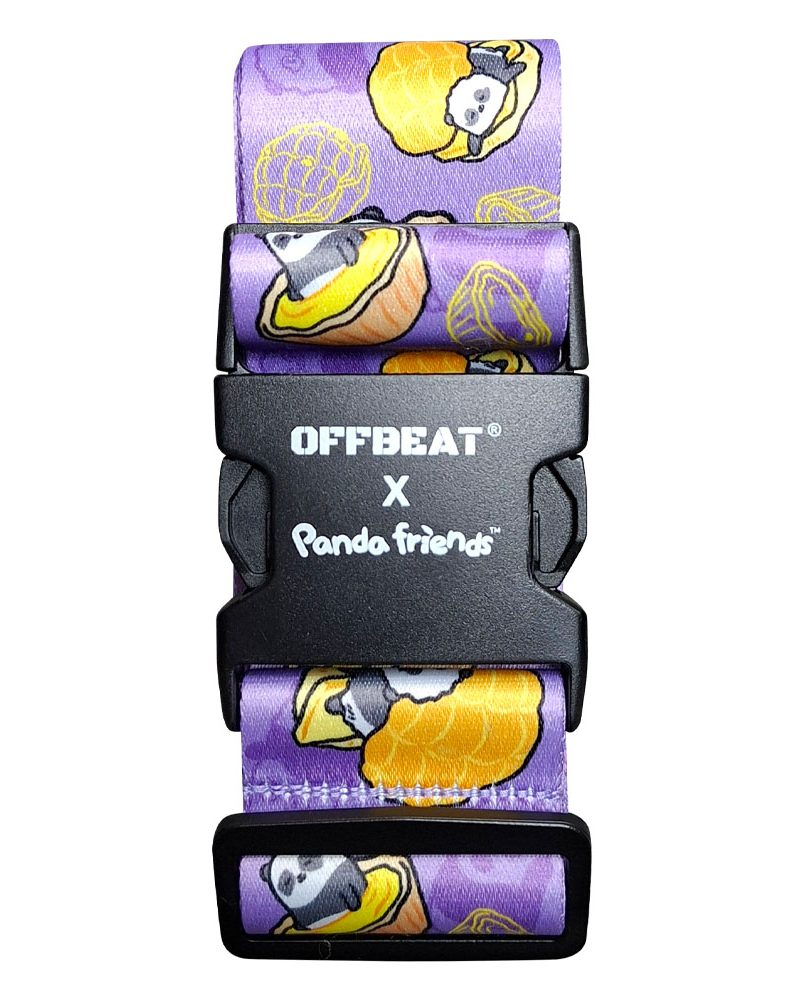 Panda Friends Luggage Strap - Eat
