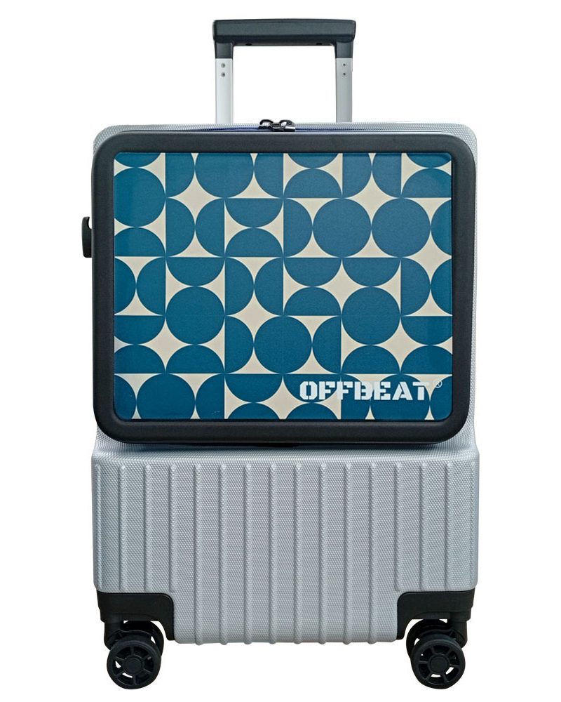 Detachable 14"  Laptop Computer Cases 20" Luggage (Circle Pattern)