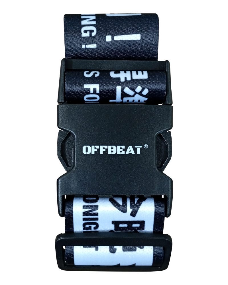 OFFBEAT - Set Your Alarms Luggage Strap