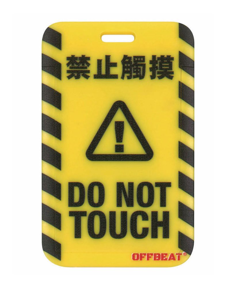 OFFBEAT - Do Not Touch ID badge holder