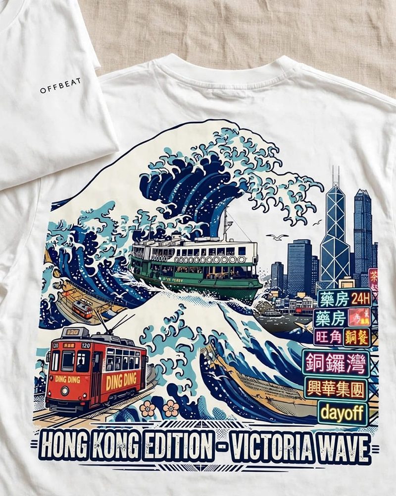 OFFBEAT Tee Hong Kong Wave Edition