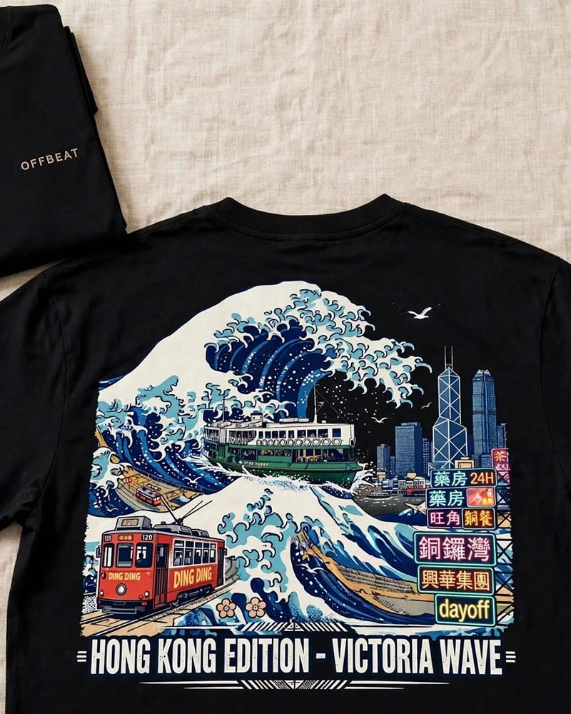 OFFBEAT Tee Hong Kong Wave Edition